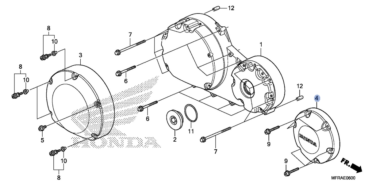 Honda OEM part 11350-MEA-A50