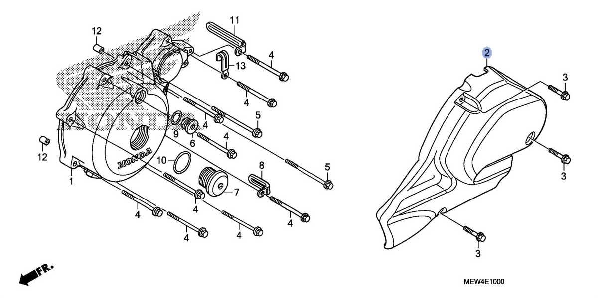 Honda OEM part 11350-MEW-920