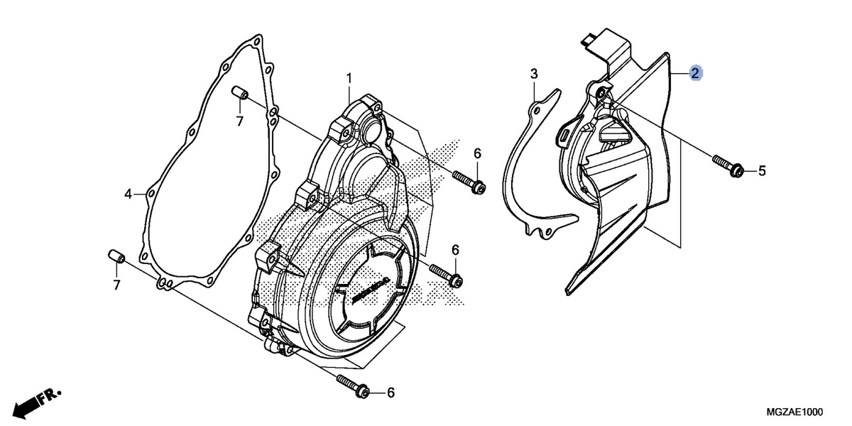 Honda OEM part 11350-MGZ-J00