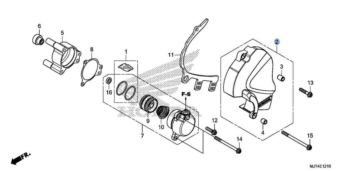 Honda OEM part 11350-MJT-E00