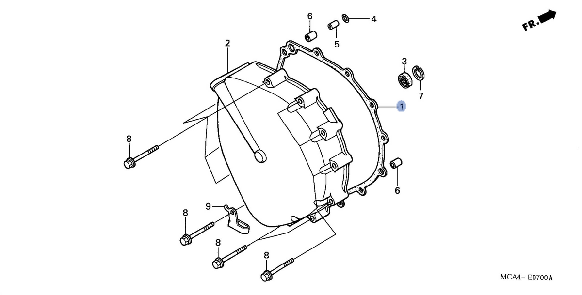 Honda OEM part 11351-MCA-000
