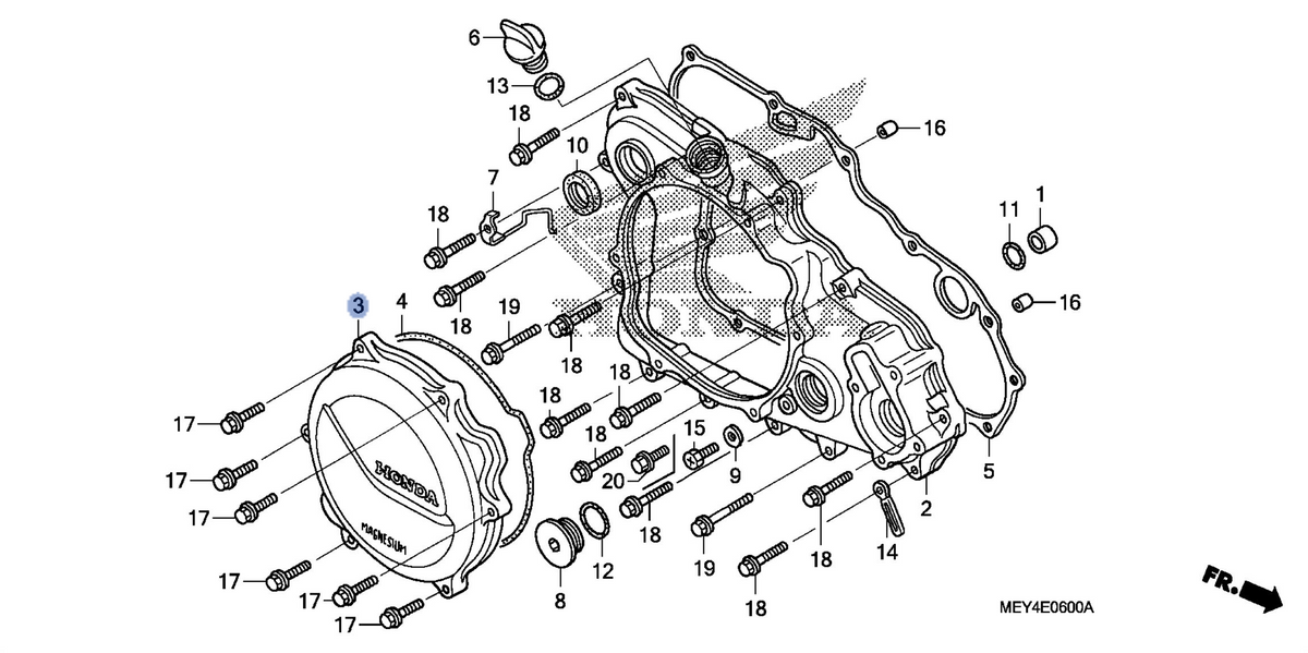 Honda OEM part 11351-MEY-A30