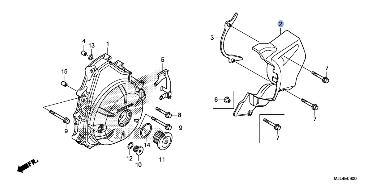 Honda OEM part 11351-MJL-D30
