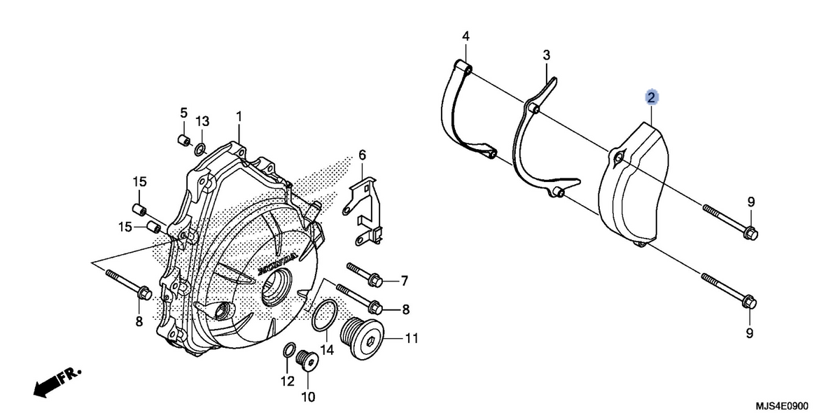 Honda OEM part 11351-MJS-J20