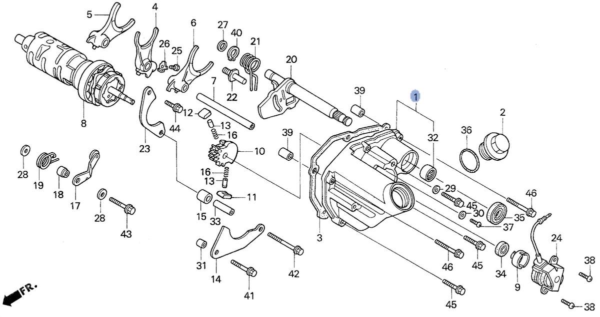 Honda OEM part 11351-MW3-670