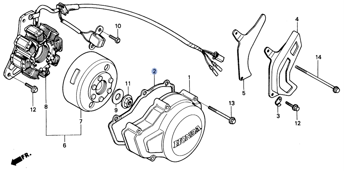 Honda OEM part 11352-HA2-306