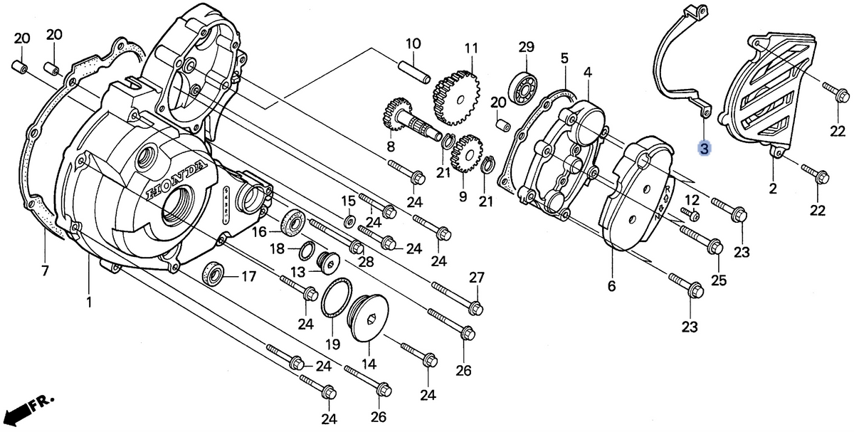 Honda OEM part 11352-HM3-670