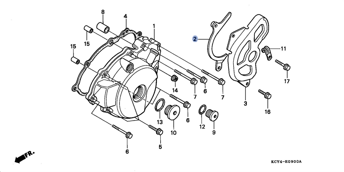Honda OEM part 11352-KCY-670