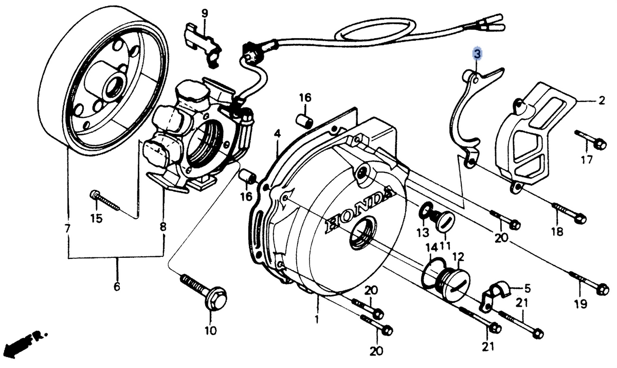 Honda OEM part 11352-KK0-000