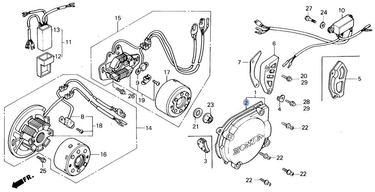 Honda OEM part 11352-KS6-700
