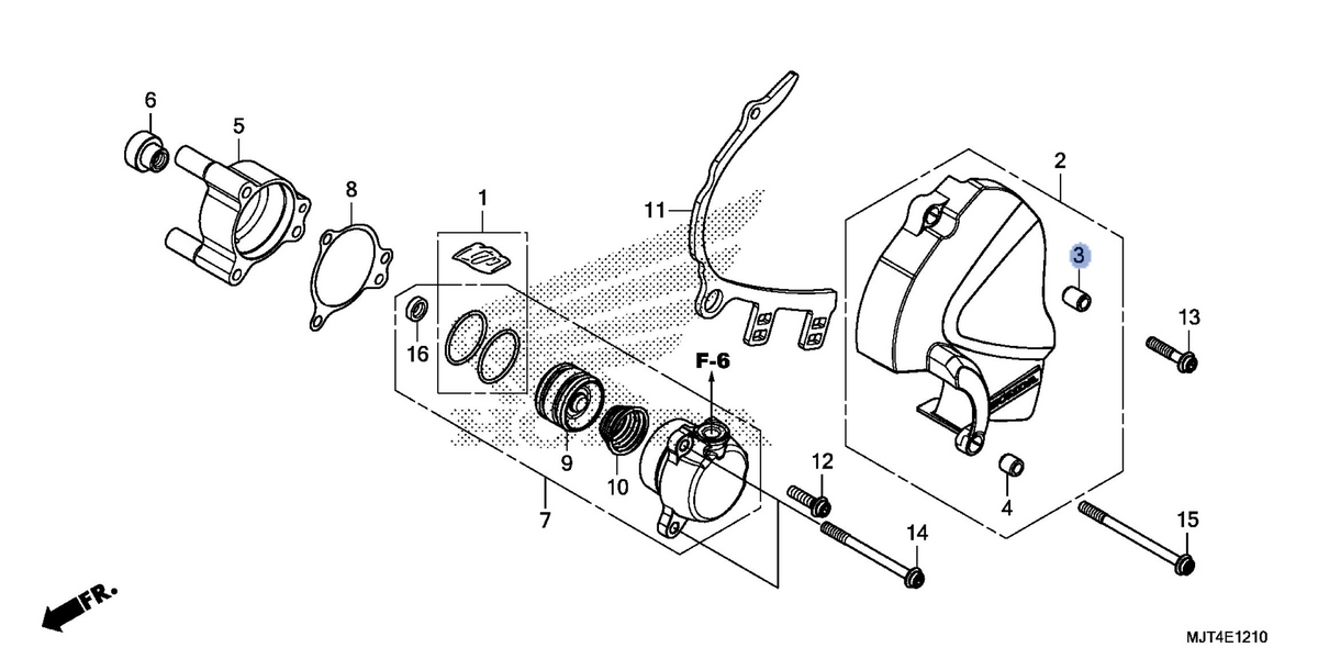 Honda OEM part 11352-MJT-E00