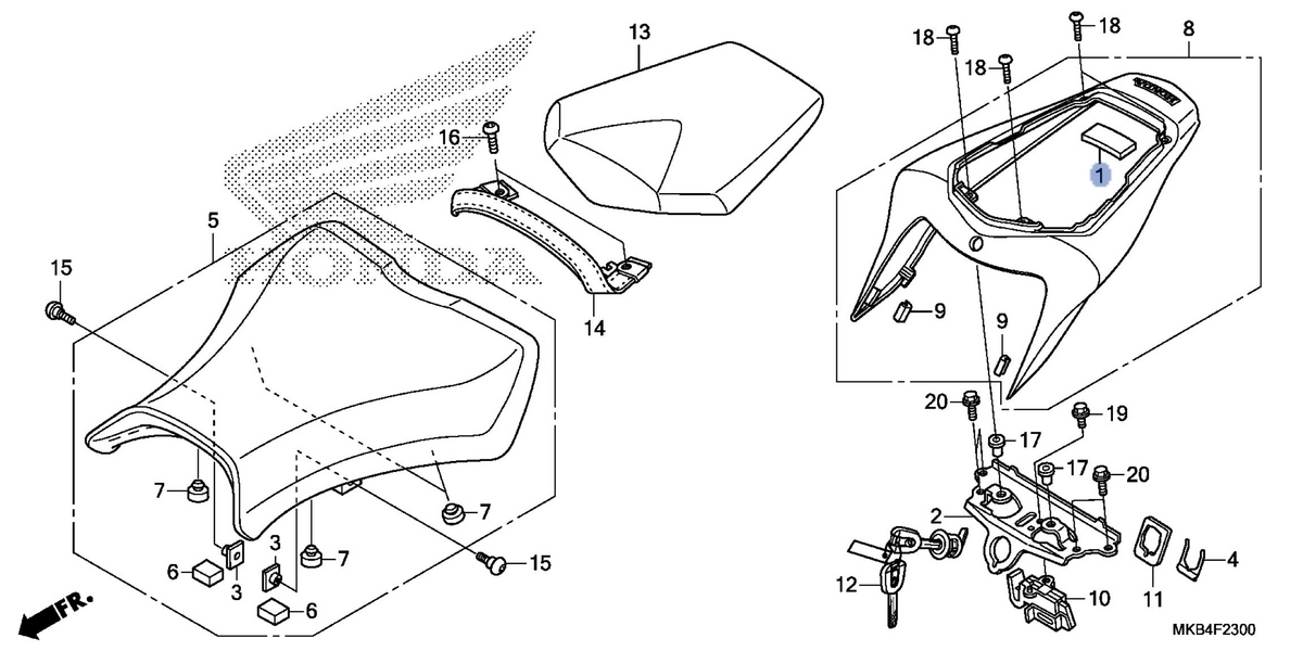 Honda OEM part 11353-KSV-J10