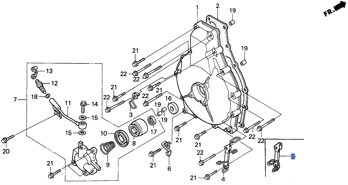 Honda OEM part 11354-MZ0-000