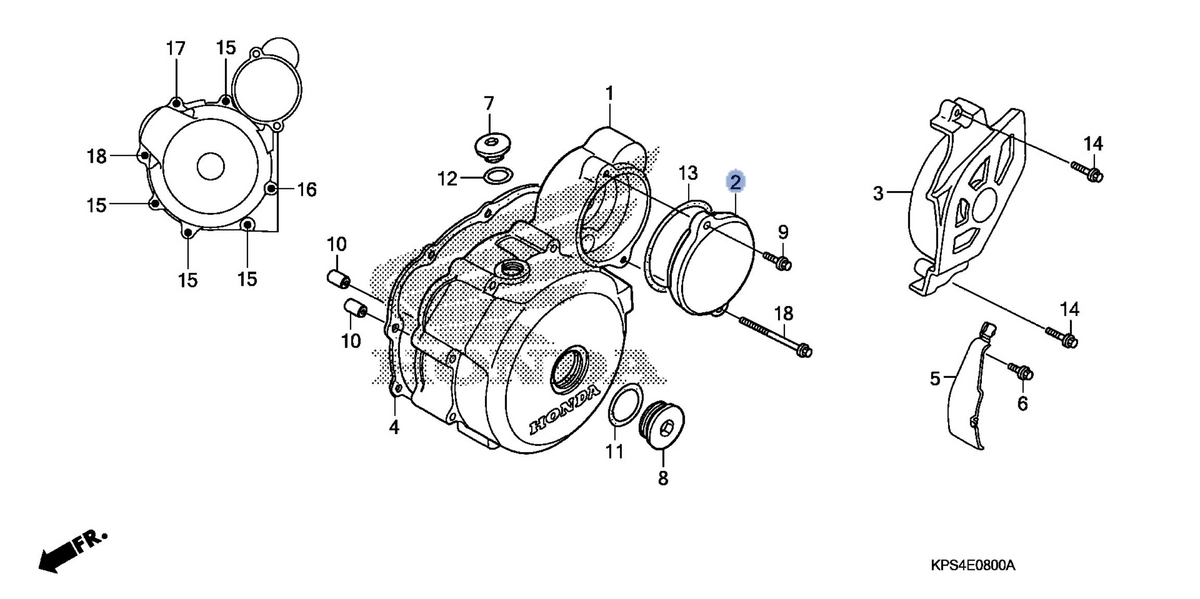 Honda OEM part 11355-KPS-900