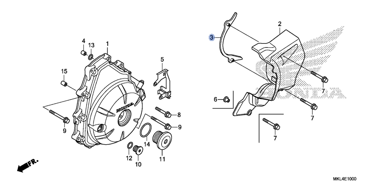 Honda OEM part 11355-MJL-D30