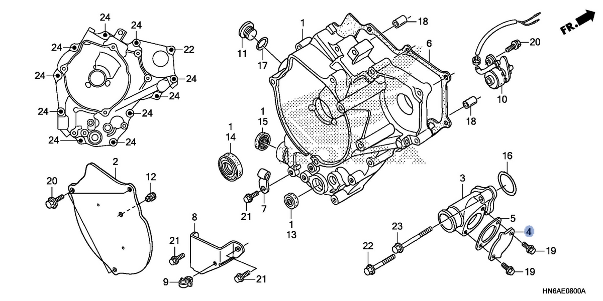 Honda OEM part 11356-HN5-670