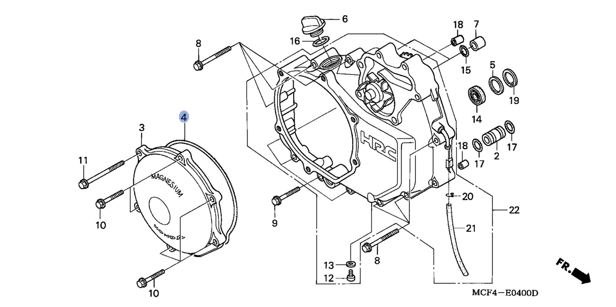 Honda OEM part 11356-MCF-000