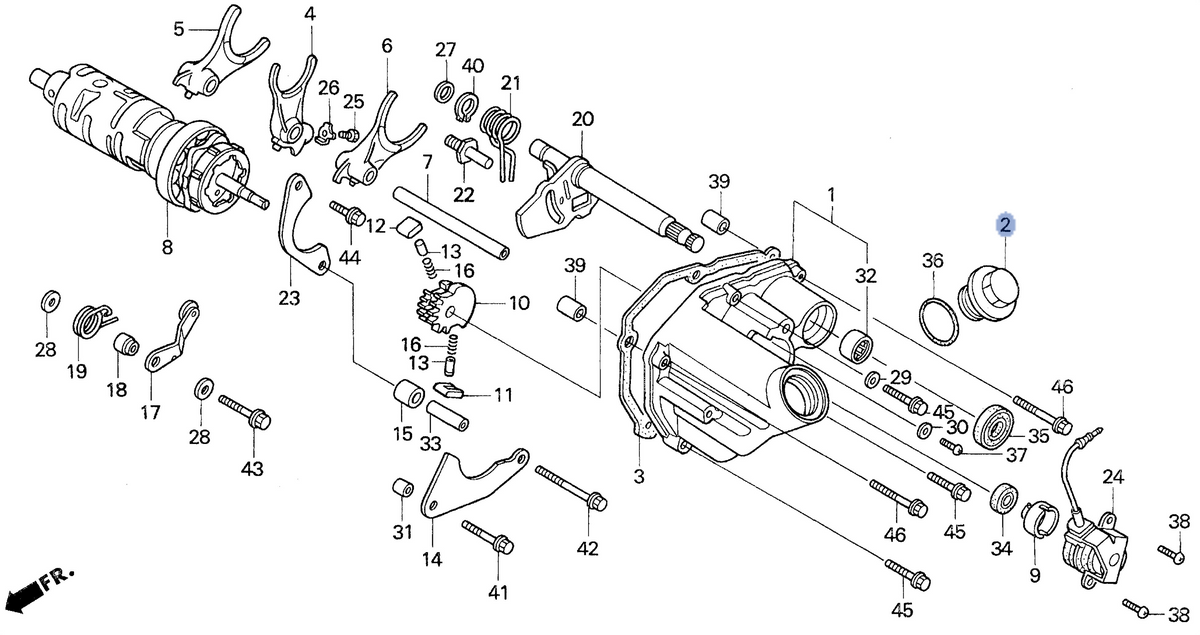 Honda OEM part 11356-MW3-670