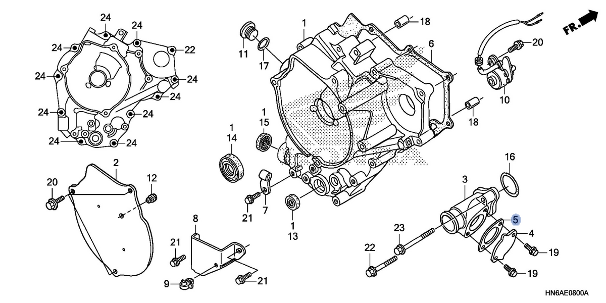 Honda OEM part 11357-HM8-000