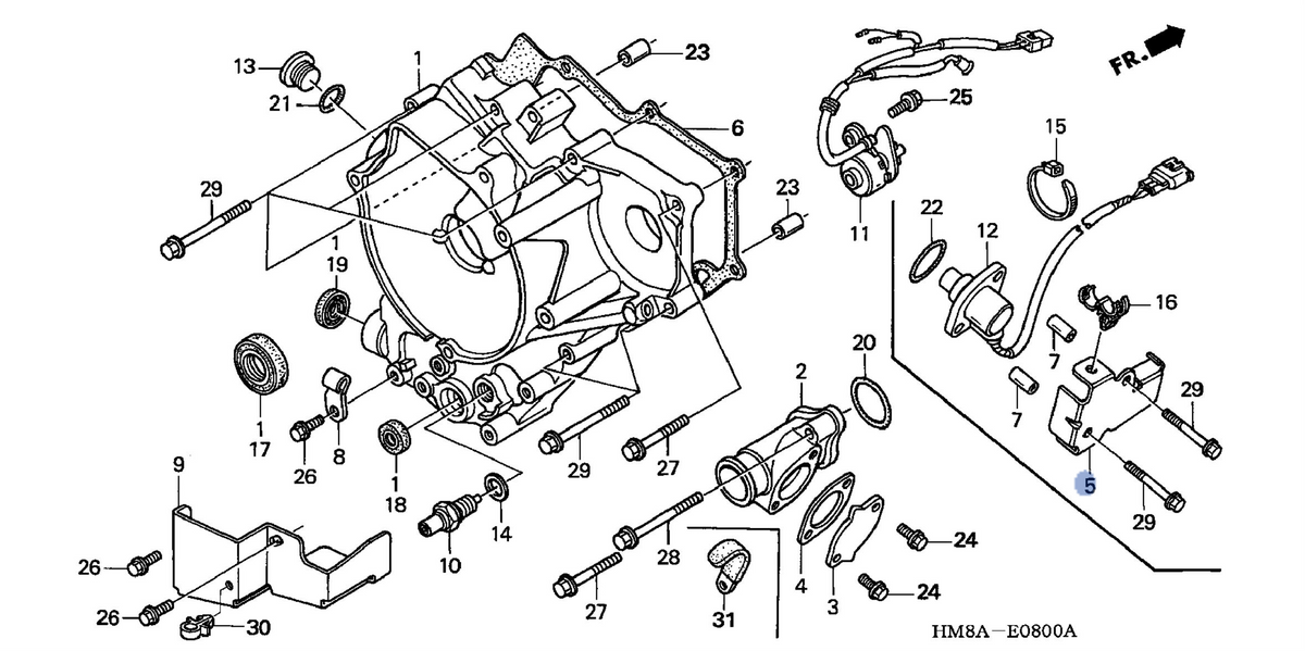 Honda OEM part 11359-HM8-A50