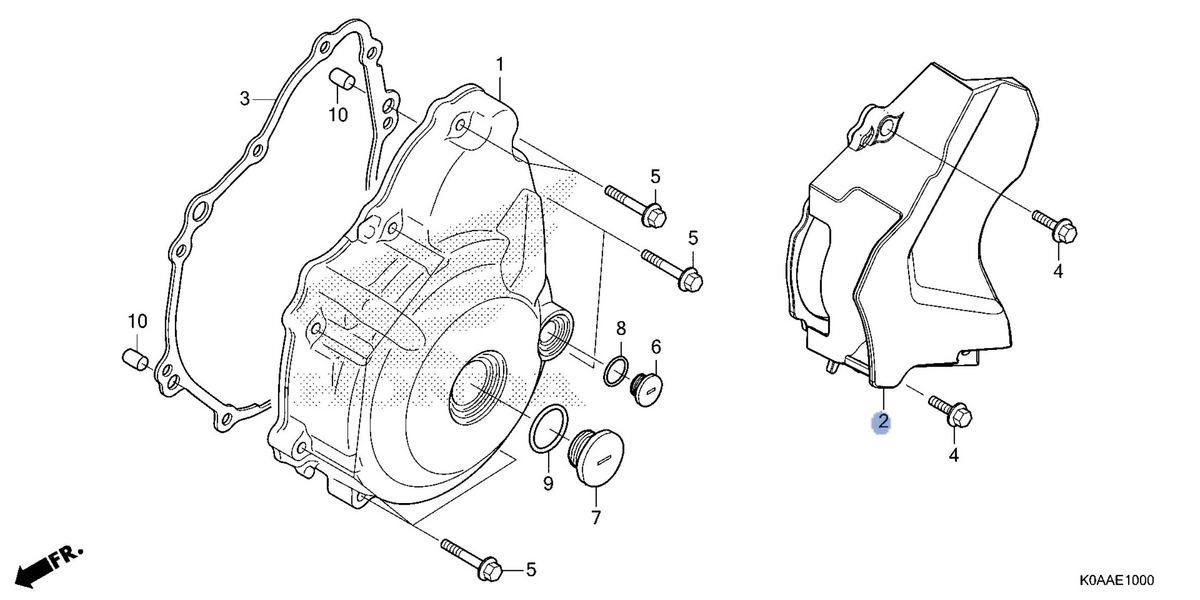 Honda OEM part 11360-K0A-DB0