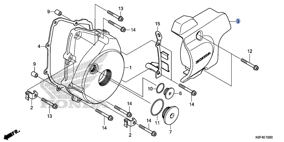 Honda OEM part 11360-K0F-T00