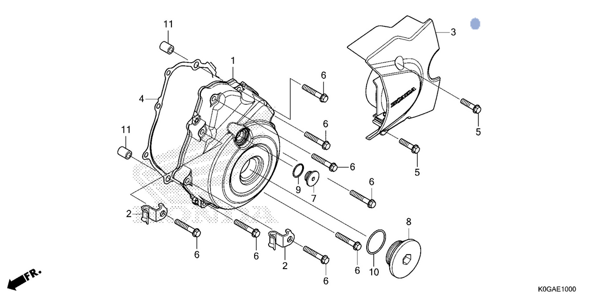 Honda OEM part 11360-K0G-T20