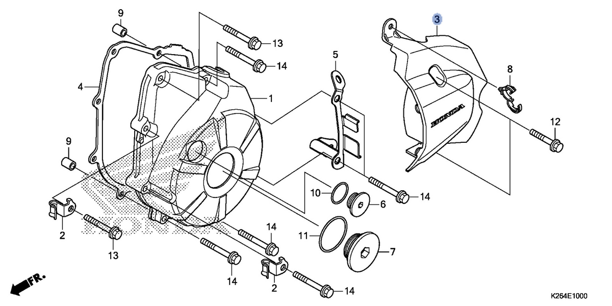 Honda OEM part 11360-K26-900