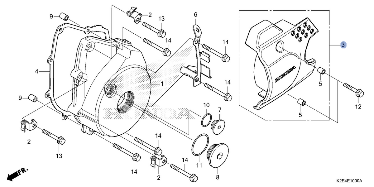 Honda OEM part 11360-K2E-T00