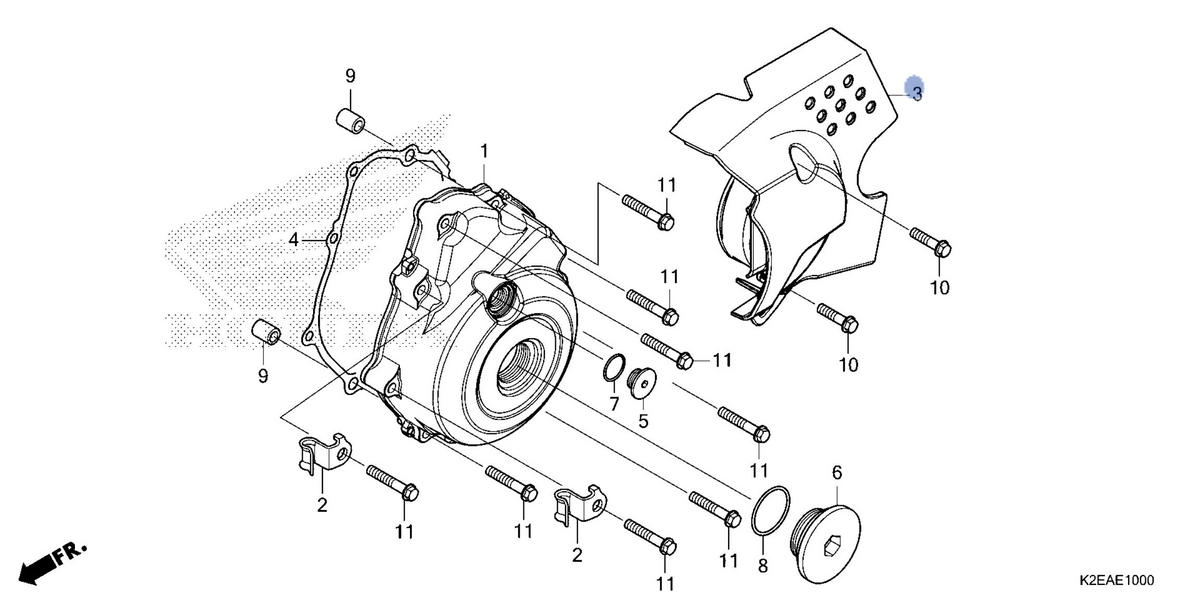 Honda OEM part 11360-K2E-T10