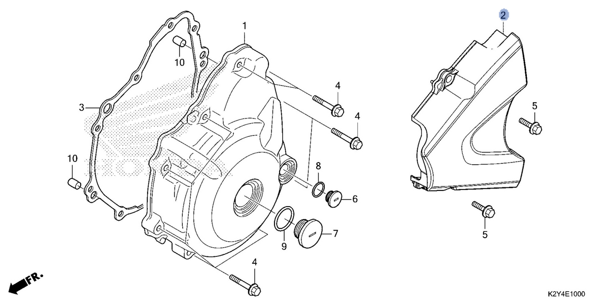 Honda OEM part 11360-K2Y-A00