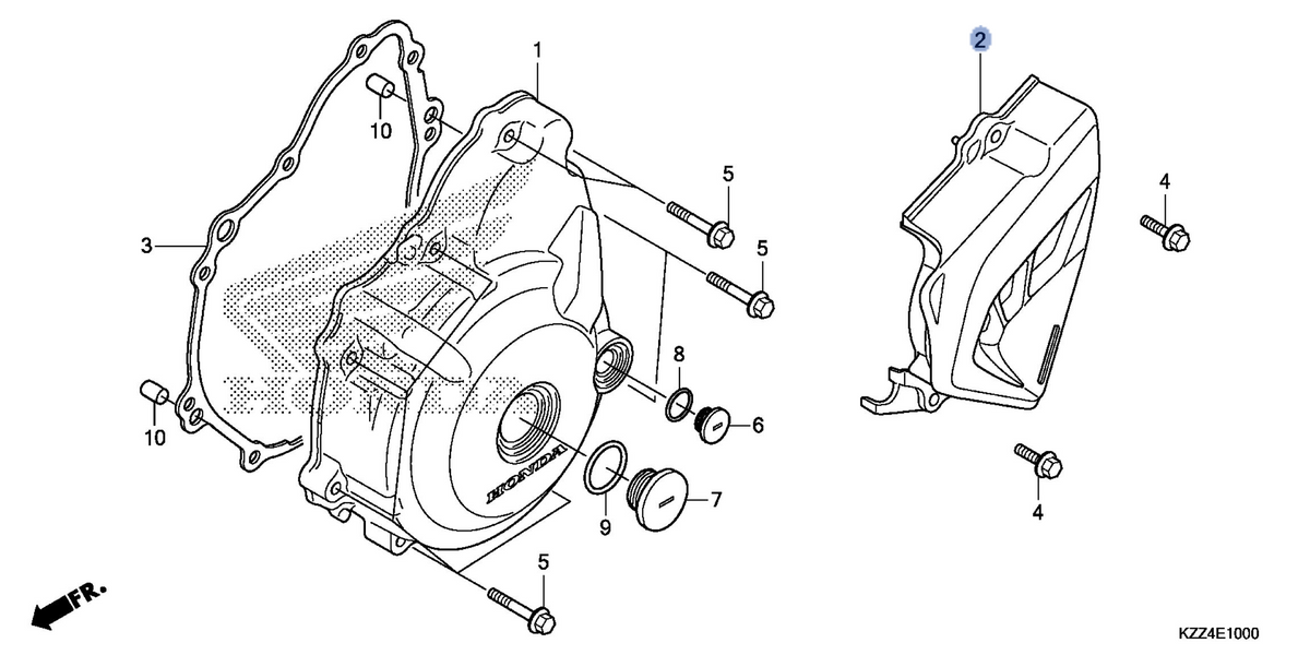 Honda OEM part 11360-KZZ-900
