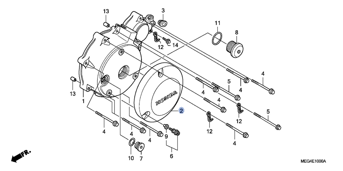 Honda OEM part 11360-MEG-000