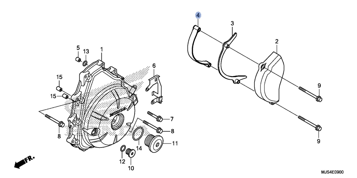 Honda OEM part 11360-MJS-J20