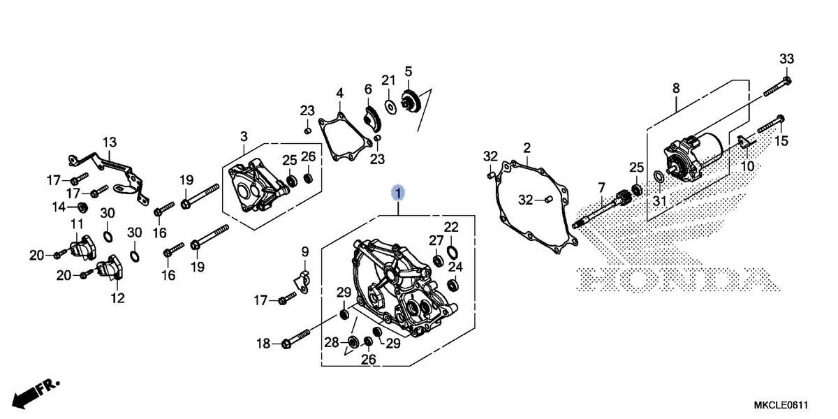 Honda OEM part 11360-MKC-A00