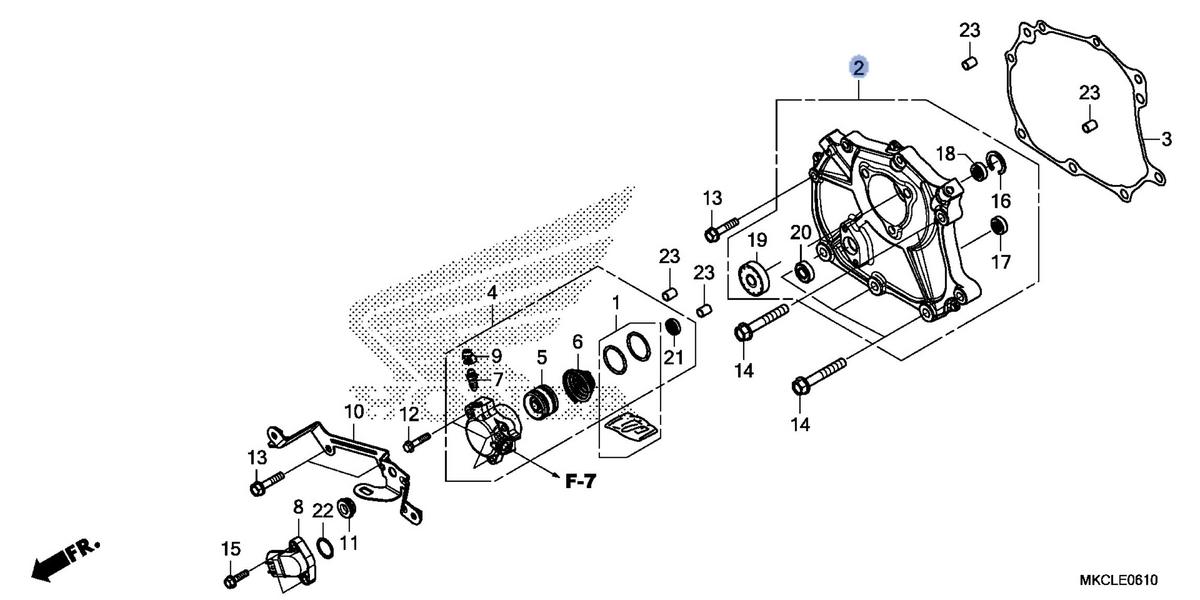 Honda OEM part 11360-MKC-A20
