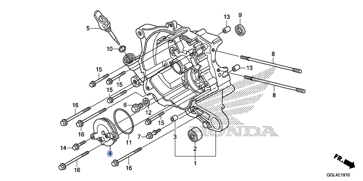 Honda OEM part 11361-GFC-770