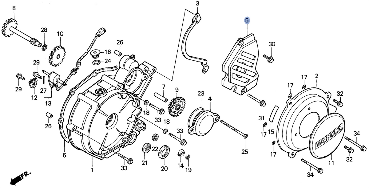 Honda OEM part 11361-HF1-670