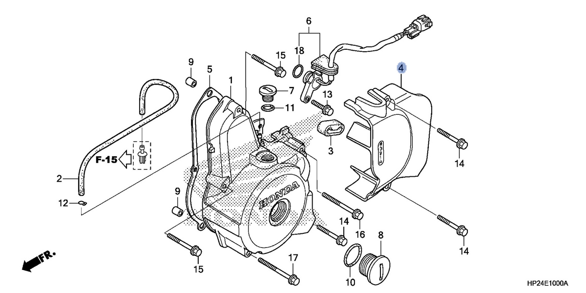 Honda OEM part 11361-HP2-670