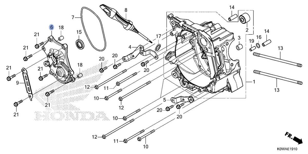 Honda OEM part 11361-K3V-N00