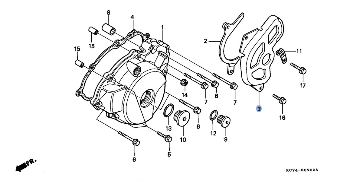 Honda OEM part 11361-KCY-670