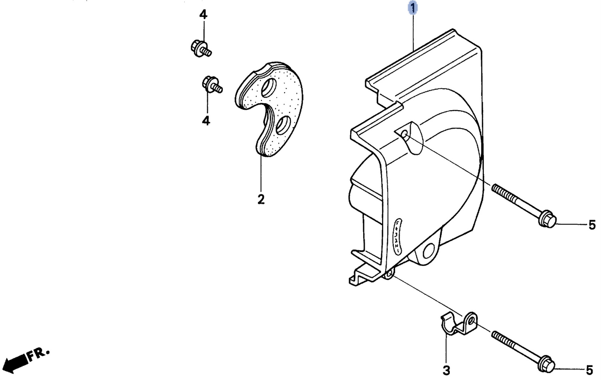 Honda OEM part 11361-KR3-600
