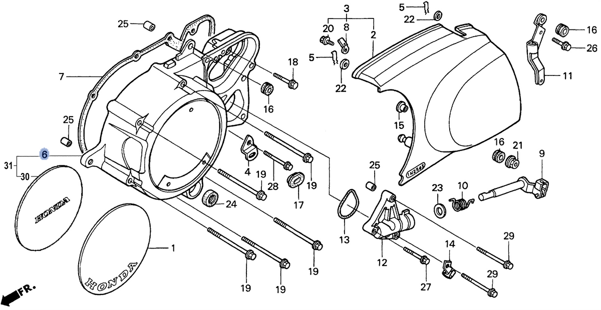 Honda OEM part 11361-MCK-A50