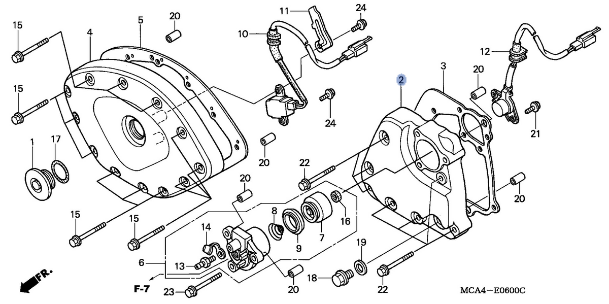 Honda OEM part 11361-MEC-000