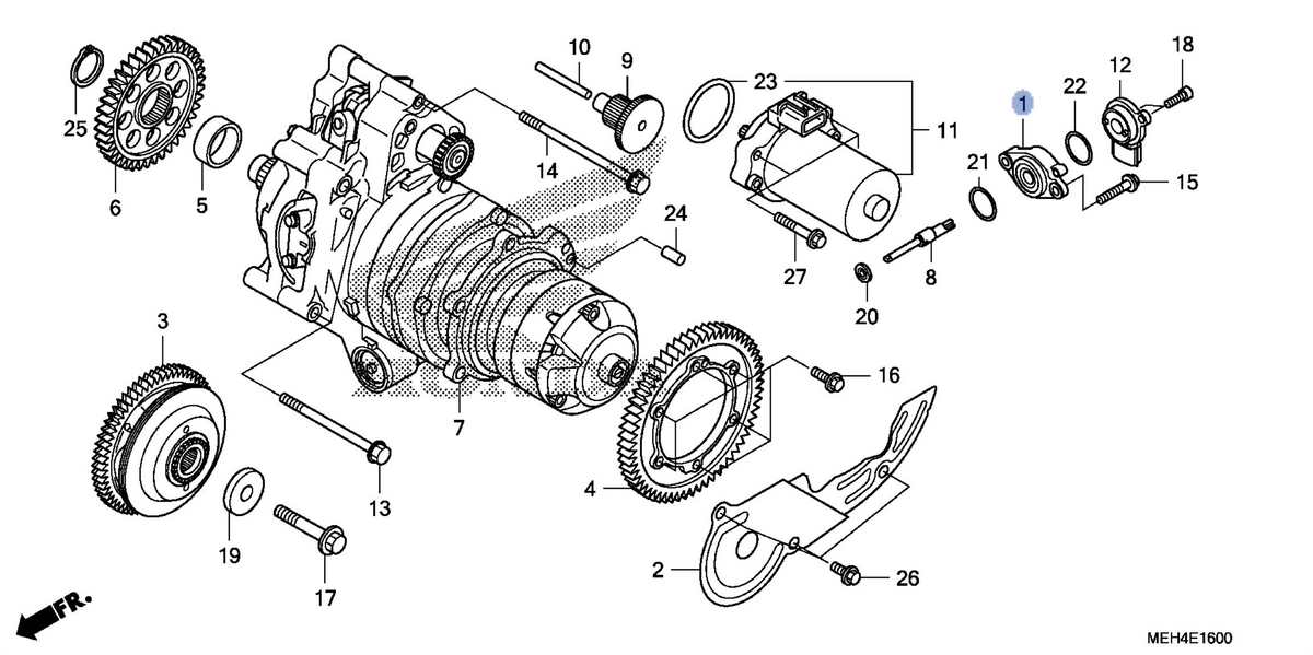 Honda OEM part 11361-MEH-000