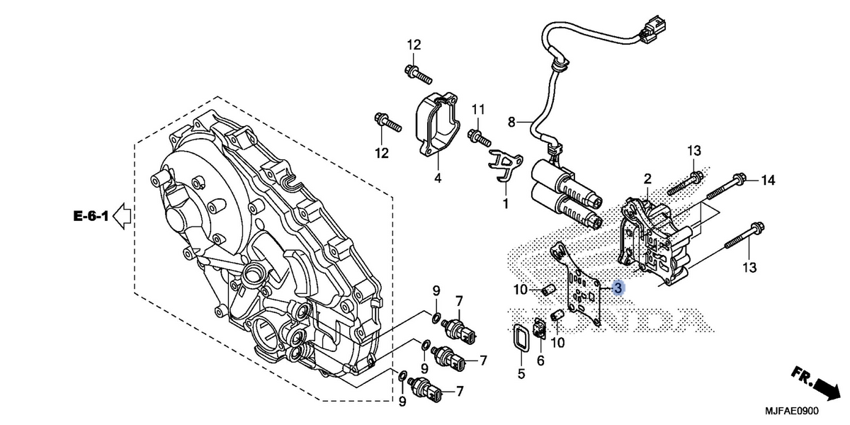 Honda OEM part 11362-MGS-D20