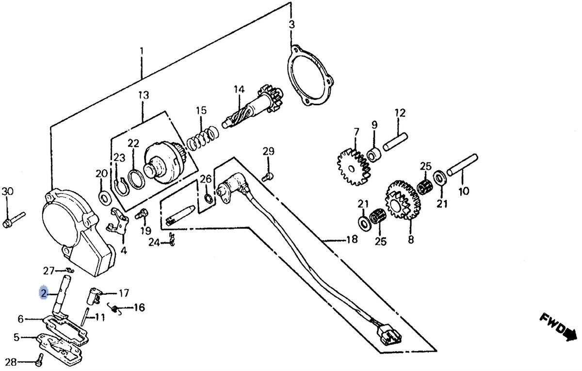 Honda OEM part 11363-473-010