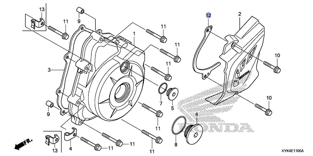 Honda OEM part 11363-KYK-910