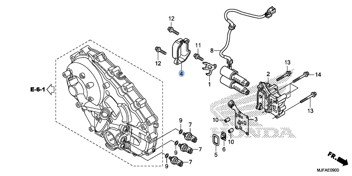 Honda OEM part 11363-MGS-D20