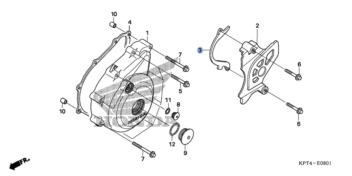 Honda OEM part 11365-KPT-A00